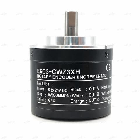 E6C3-CWZ3XH 1000 P/R Line Driver 5-12VDC Инкрементальный энкодер с валом Ø8мм OMRON — 1