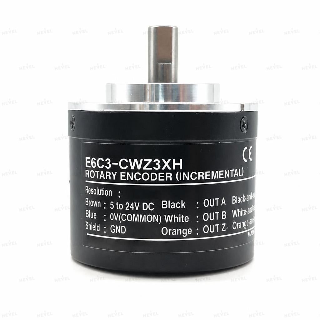 E6C3-CWZ3XH 1000 P/R Line Driver 5-12VDC Инкрементальный энкодер с валом Ø8мм OMRON