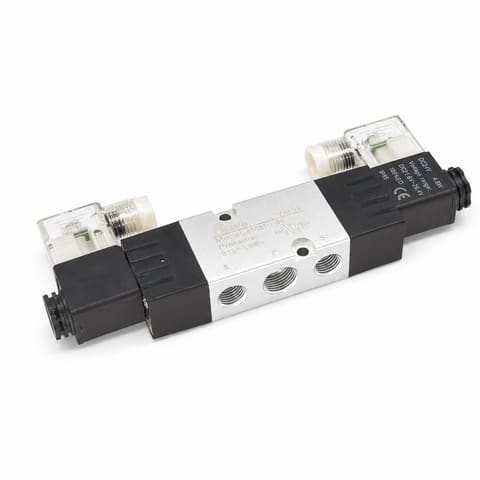 4M320-10 24VDC elektromagnit pnevmotaqsimlagich 5/2 G3/8"