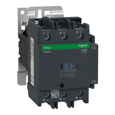LC1D95BD 95A 24VDC 1NO+1NC Контактор электромагнитный Schneider Electric