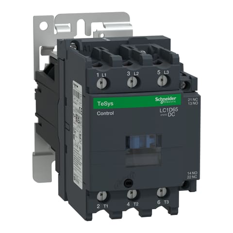 LC1D65FD 65A 110VDC 1NO+1NC Контактор электромагнитный Schneider Electric