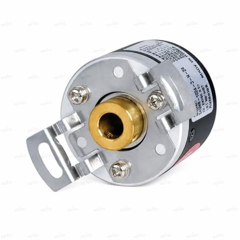E40H8-5000-3-T-24 5000 P/R Push-Pull 12-24VDC Инкрементальный энкодер с полым валом Ø8мм AUTONICS — 1