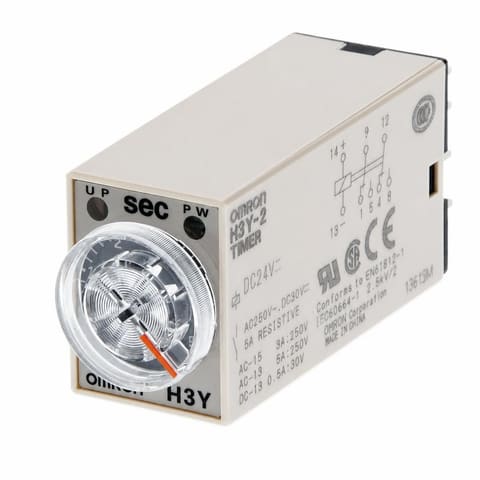 H3Y-4 24VDC 0-60 сек Реле времени