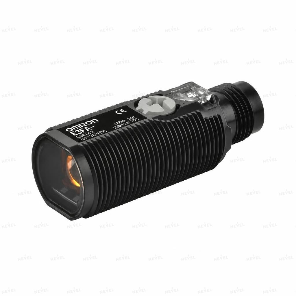 E3FA-RN21 NO+NC NPN 10-30VDC Ретро-рефлекторный фотоэлектрический датчик M18 дальность 4м с разъёмом M12