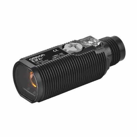 E3FA-RP21 NO+NC PNP 10-30VDC Ретро-рефлекторный фотоэлектрический датчик M18 дальность 4м с разъёмом M12