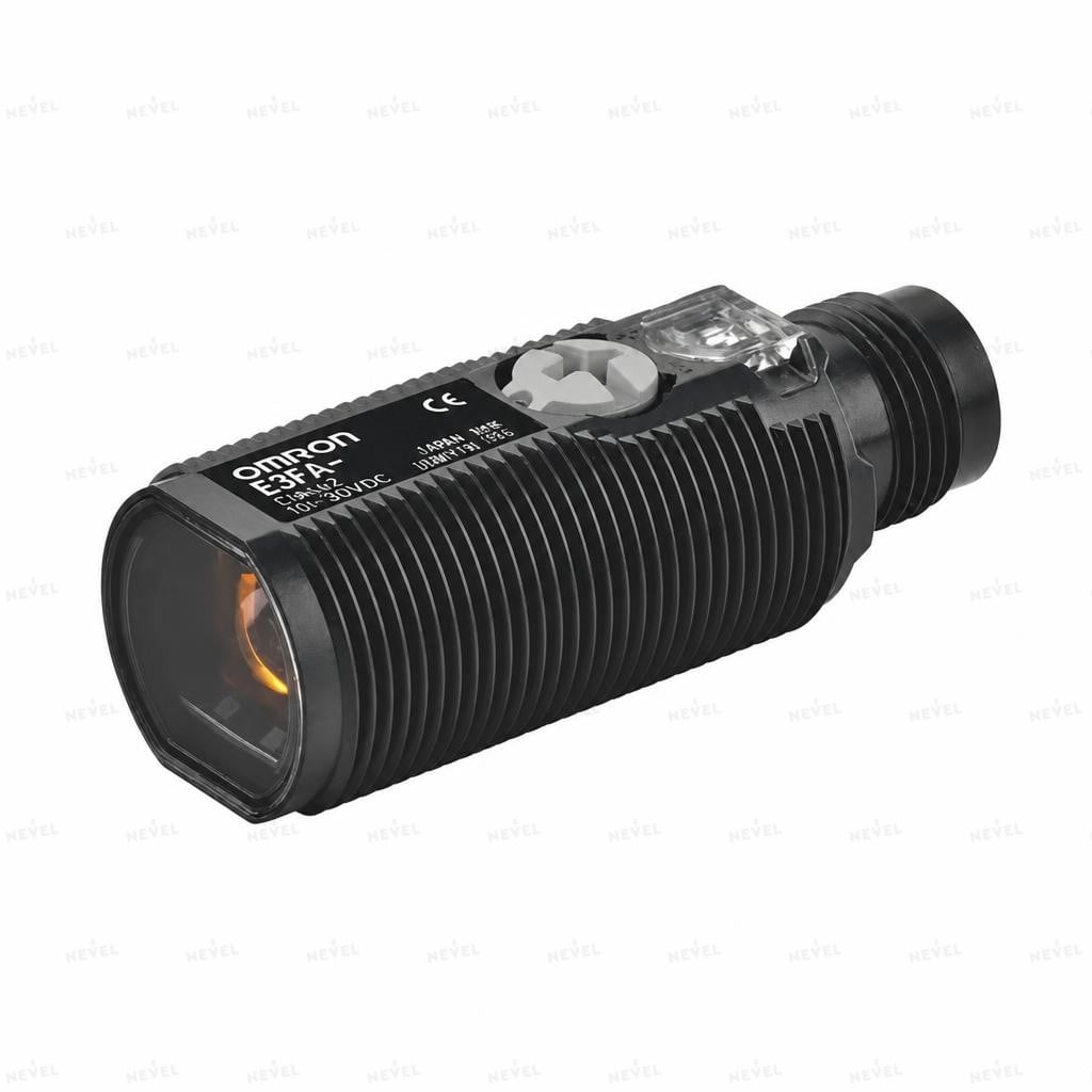 E3FA-RP21 NO+NC PNP 10-30VDC retro-reflektorli fotoelektrik datchik M18 masofa 4m razyomli M12