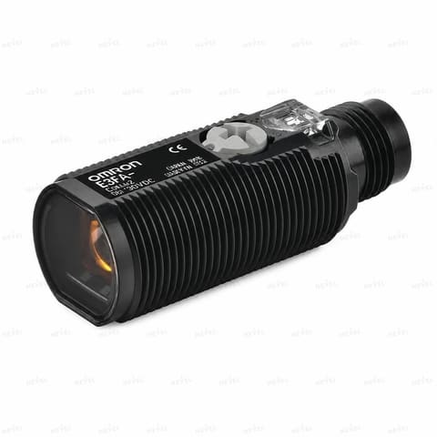 E3FA-RP22 NO+NC PNP 10-30VDC Ретро-рефлекторный фотоэлектрический датчик M18 дальность 500мм с разъёмом M12 — 1