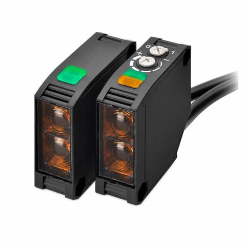 E3JK-TR12 NO/NC реле SPDT 24-240VAC/DC Релейный фотоэлектрический датчик на пересечение луча дальность 5м пятипроводной
