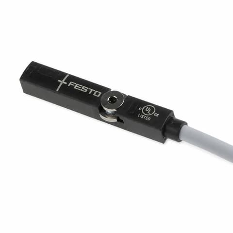 SME-8M-DS-24V-K-2,5-OE NO PNP 24VDC Электронный датчик для пневмоцилиндра трёхпроводной