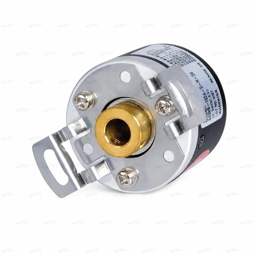 E40H8-2500-3-T-24 2500 P/R Push-Pull 12-24VDC boʻsh valli inkremental enkoder Ø8mm AUTONICS