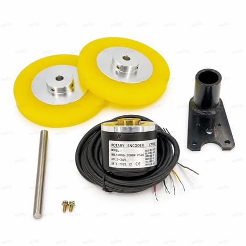 MKL5208G-300BM-P526 300 P/R Push-Pull 5-26VDC Инкрементальный энкодер с измерительными колёсами (комплект) — 2