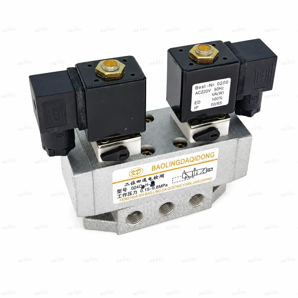 Q24D2H-8 220VAC elektromagnit pnevmotaqsimlagich
