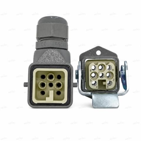 HDC-HD-007-1 Разъем промышленный 7-контактный 10A 250V — 2