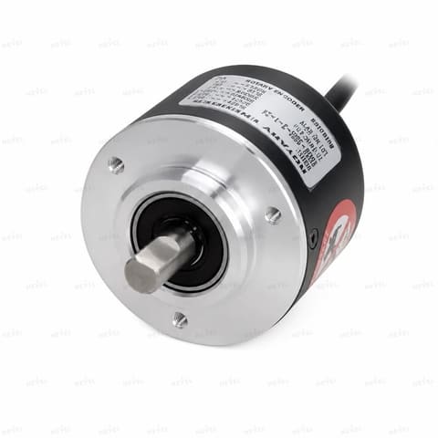E40S6-5000-3-T-24 5000 P/R Push-Pull 12-24VDC Инкрементальный энкодер с валом Ø6мм AUTONICS — 1