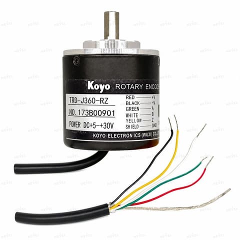 TRD-J360-RZ 360 P/R Push-Pull 5-30VDC Инкрементальный энкодер с валом Ø8мм KOYO — 2