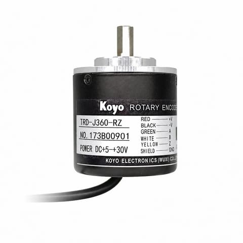 TRD-J360-RZ 360 P/R Push-Pull 5-30VDC Инкрементальный энкодер с валом Ø8мм KOYO