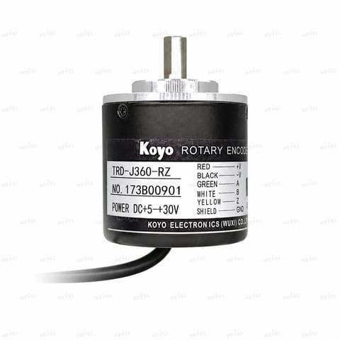 TRD-J360-RZ 360 P/R Push-Pull 5-30VDC Инкрементальный энкодер с валом Ø8мм KOYO — 1