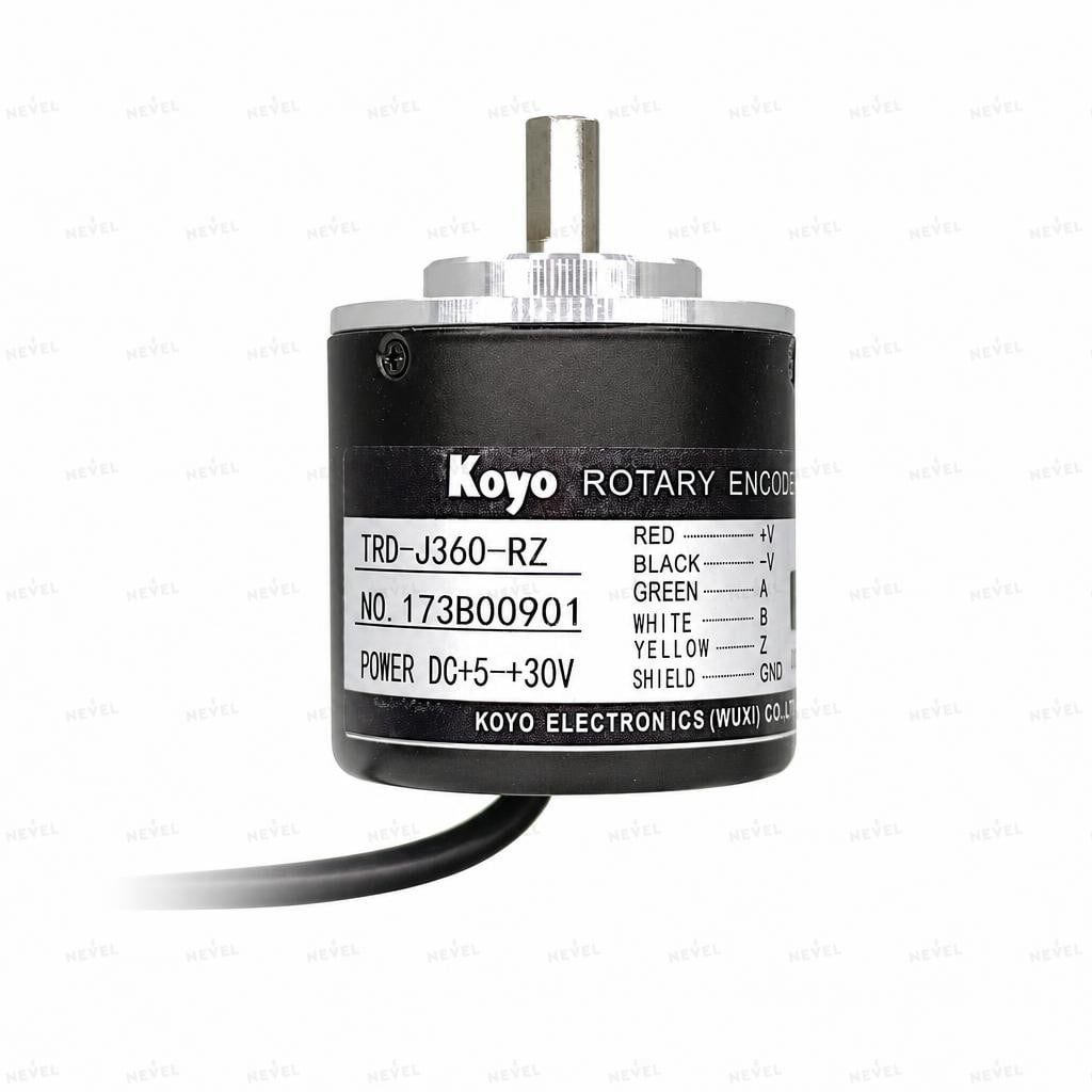 TRD-J360-RZ 360 P/R Push-Pull 5-30VDC Инкрементальный энкодер с валом Ø8мм KOYO