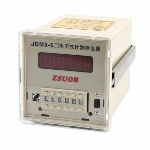 JDM9-6 220VAC Счётчик импульсов электронный 72x72