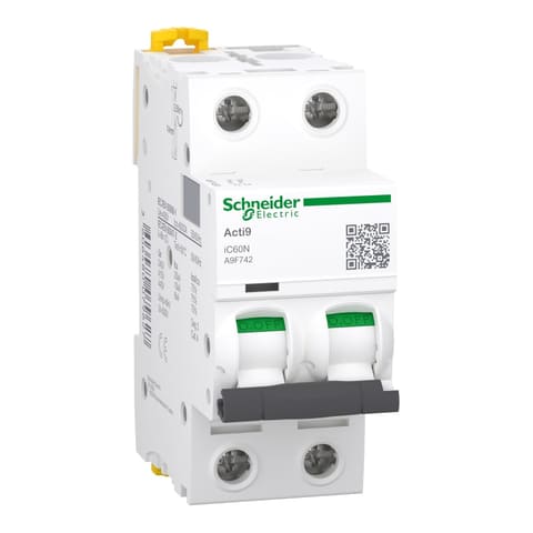 A9F74201 iC60N 2P C1 Автоматический выключатель Schneider Electric — 1
