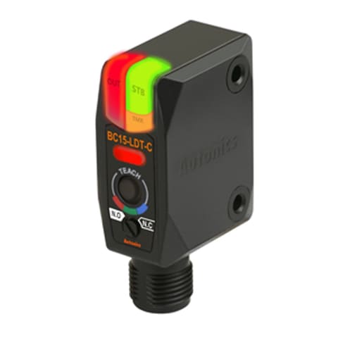 BC15-LDT-C NO NPN 12-24VDC Датчик цветных меток 15мм Autonics