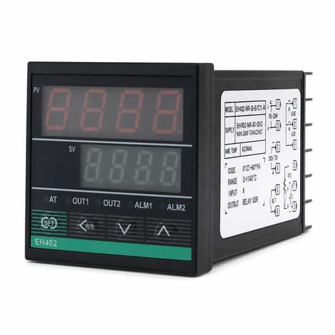 CH102 Терморегулятор электронный RELAY+SSR 100-240VAC 48x48