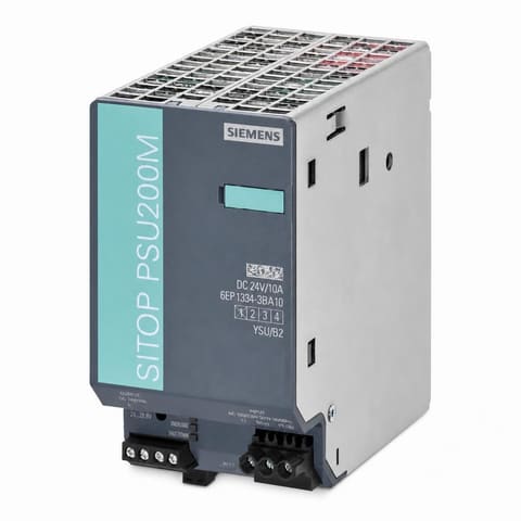 6EP1334-3BA10 24В 10A Блок питания на DIN-рейку Siemens SITOP PSU200M