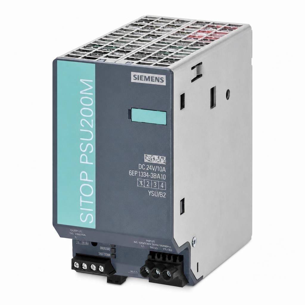 6EP1334-3BA10 24В 10A Блок питания на DIN-рейку Siemens SITOP PSU200M