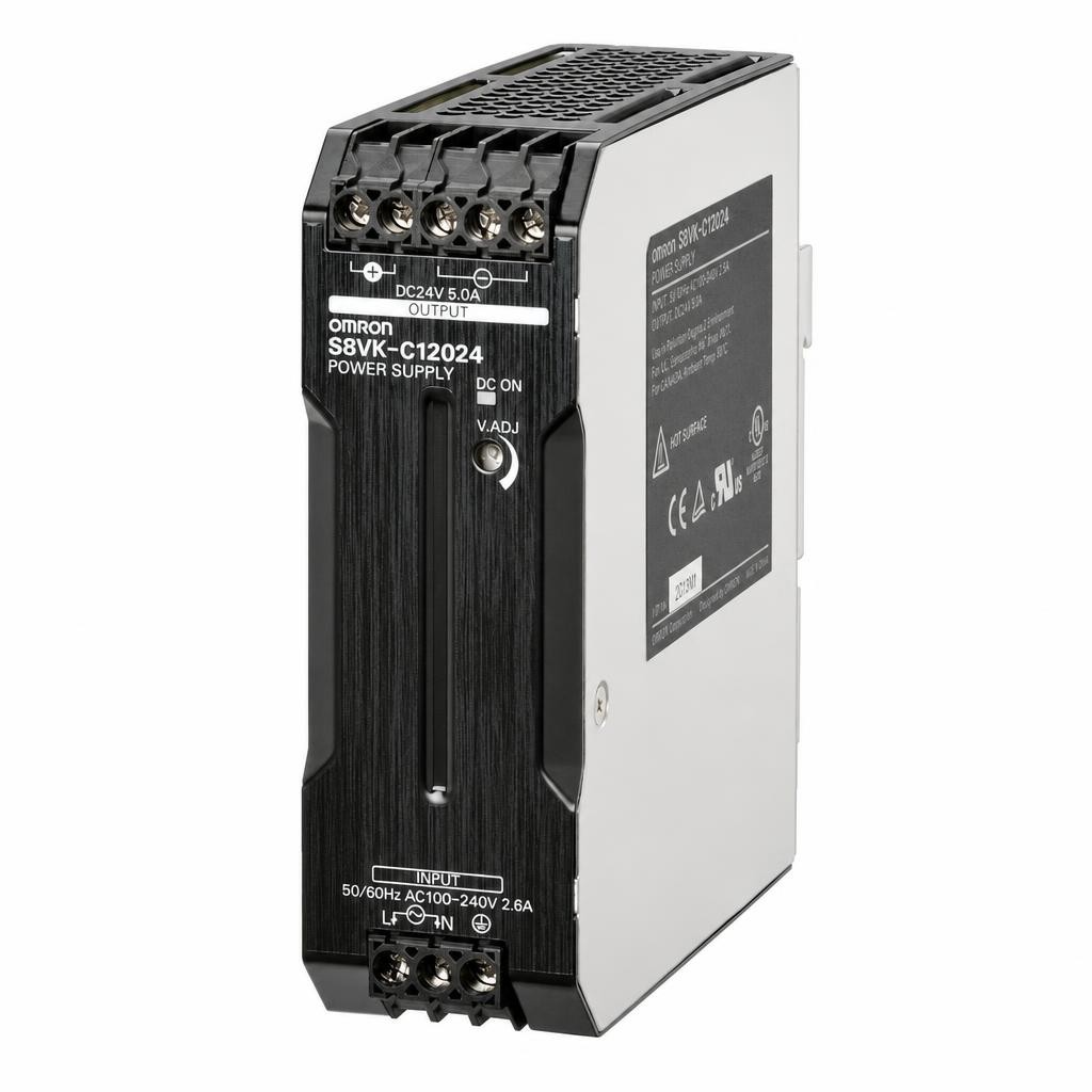 S8VK-C12024 24V 5A DIN-reykaga quvvat manbai Omron