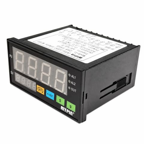 DA8-VRRB Измеритель аналоговых сигналов mV/mA/V с выходом 0-10V 90-260VAC/DC 96x48 MYPIN