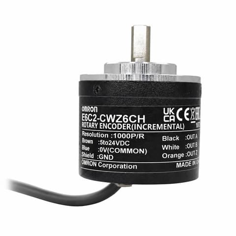 E6C2-CWZ6CH 1000 P/R NPN 5-24VDC Инкрементальный энкодер