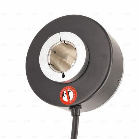 QJ80H-24-1024-6DTGR 1024 P/R Push-Pull 10-30VDC Инкрементальный энкодер с полым валом Ø24мм — 2