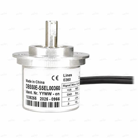 DBS50E-S5EL00360 360 P/R Push-Pull 7-30VDC Инкрементальный энкодер с валом Ø8мм — 1