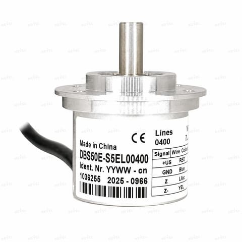 DBS50E-S5EL00400 400 P/R Push-Pull 7-30VDC Инкрементальный энкодер с валом Ø8мм — 1