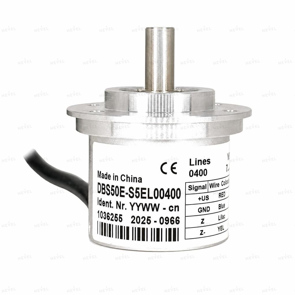 DBS50E-S5EL00400 400 P/R Push-Pull 7-30VDC Инкрементальный энкодер с валом Ø8мм