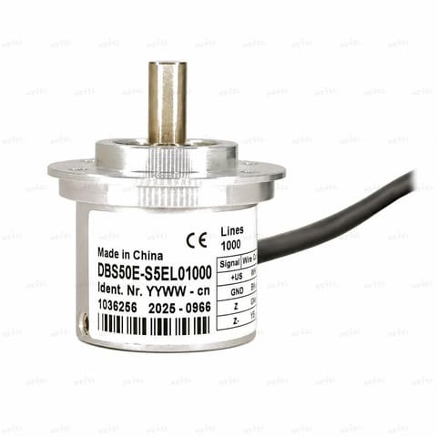 DBS50E-S5EL01000 1000 P/R Push-Pull 7-30VDC Инкрементальный энкодер с валом Ø8мм — 1