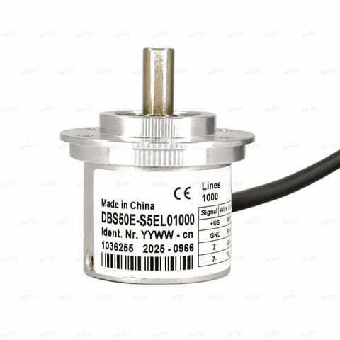 DBS50E-S5EL01024 1024 P/R Push-Pull 7-30VDC Инкрементальный энкодер с валом Ø8мм — 1