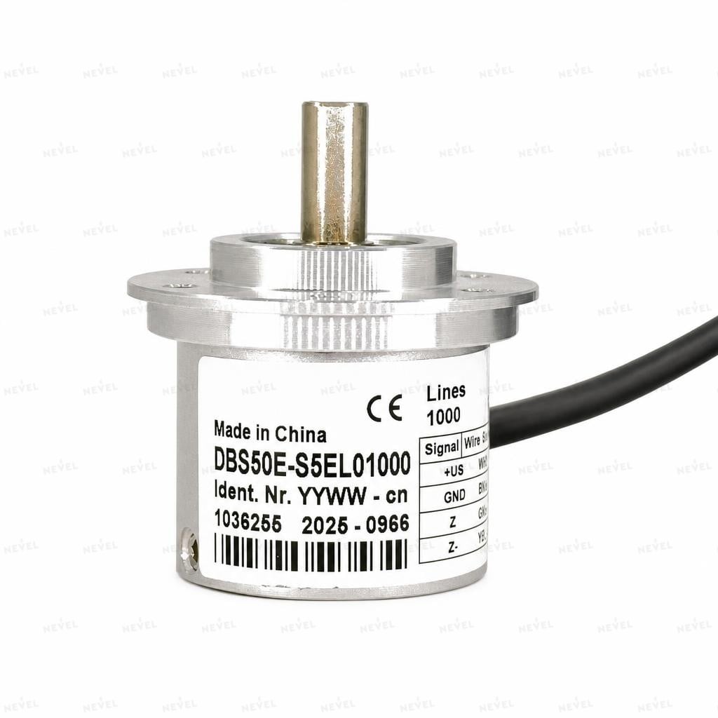 DBS50E-S5EL01024 1024 P/R Push-Pull 7-30VDC Инкрементальный энкодер с валом Ø8мм