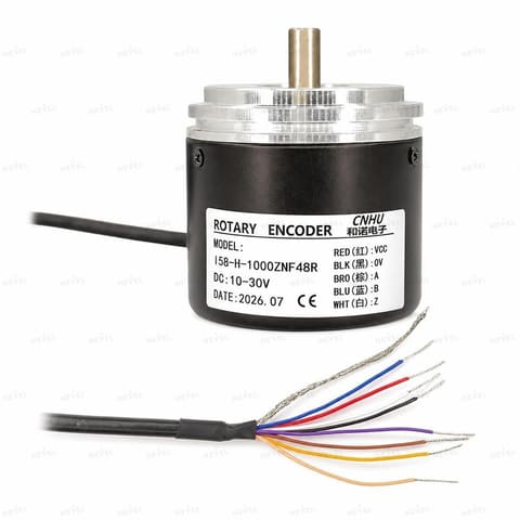 I58-H-1000ZNF48R 1000 P/R Push-Pull/Line Driver 5-30VDC Инкрементальный энкодер с валом Ø8мм LIKA — 3