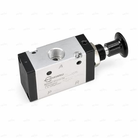 3R210-08 Пневмораспределитель ручной поворотный 3/2 G1/4" — 1
