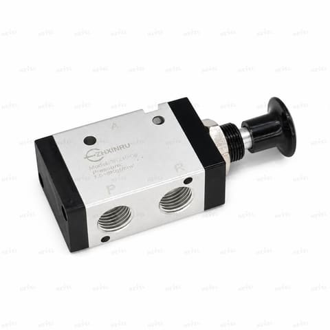 3R210-08 Пневмораспределитель ручной поворотный 3/2 G1/4" — 3
