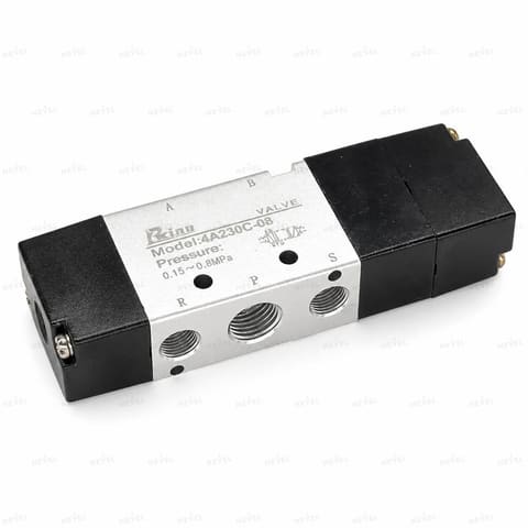 4A230C-08 Пневмораспределитель пневмоуправляемый 5/3 G1/4" — 2