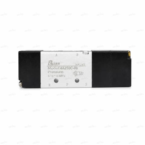 4A230C-08 Пневмораспределитель пневмоуправляемый 5/3 G1/4" — 3