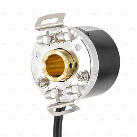 E40HB12-500-3-T-24 500 P/R Push-Pull 12-24VDC Инкрементальный энкодер с полым валом Ø12мм AUTONICS — 3