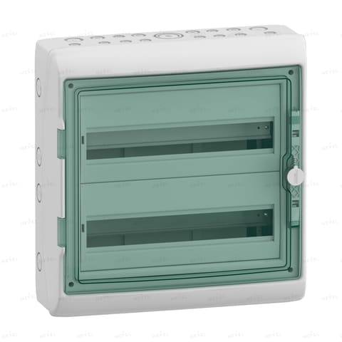 13984 Щит пластиковый Kaedra IP65 накладной на 36 модулей Schneider Electric — 1