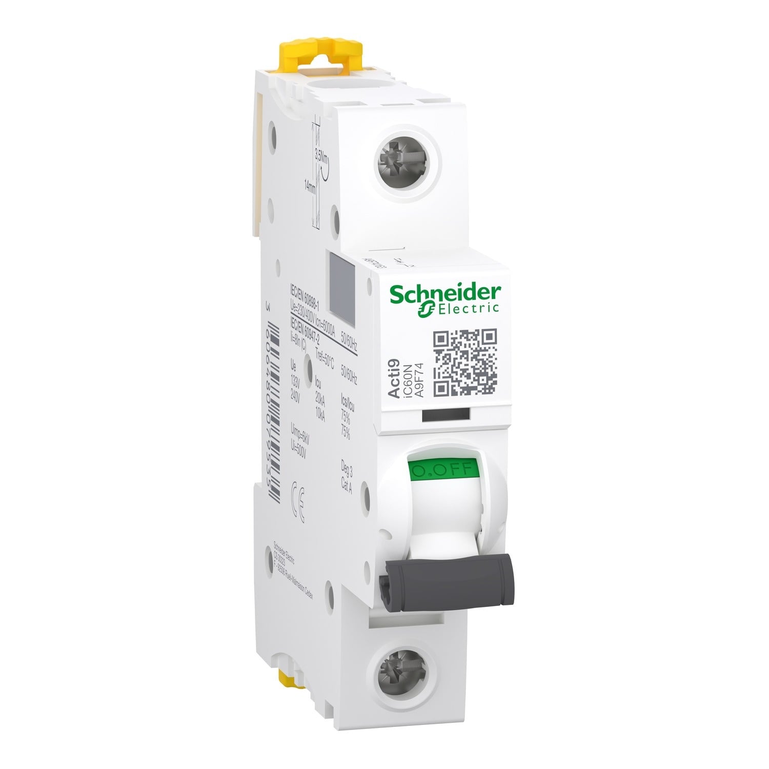 A9F74101 iC60N 1P C1 Автоматический выключатель Schneider Electric