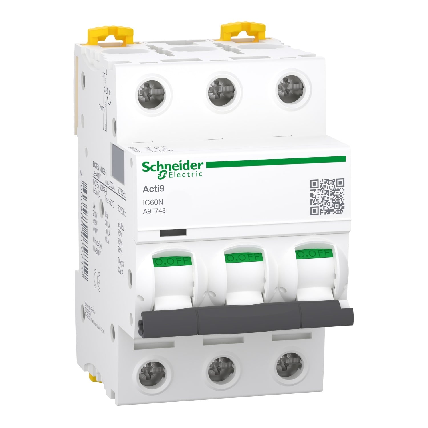 A9F74332 iC60N 3P C32 Автоматический выключатель Schneider Electric