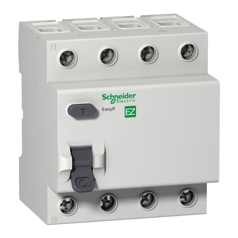 EZ9R05425 Easy9 4P 25A УЗО 30mA тип AC Schneider Electric