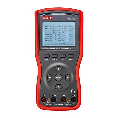 UT265B Вольтамперфазометр двухклещевой UNI-T — 1