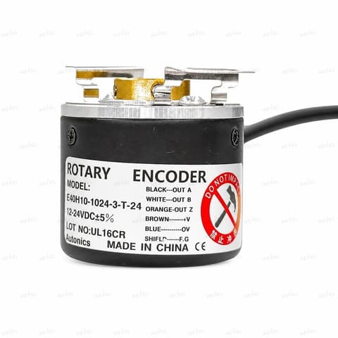 E40H10-1000-3-T-24 1000 P/R Push-Pull 12-24VDC Инкрементальный энкодер с полым валом Ø10мм AUTONICS